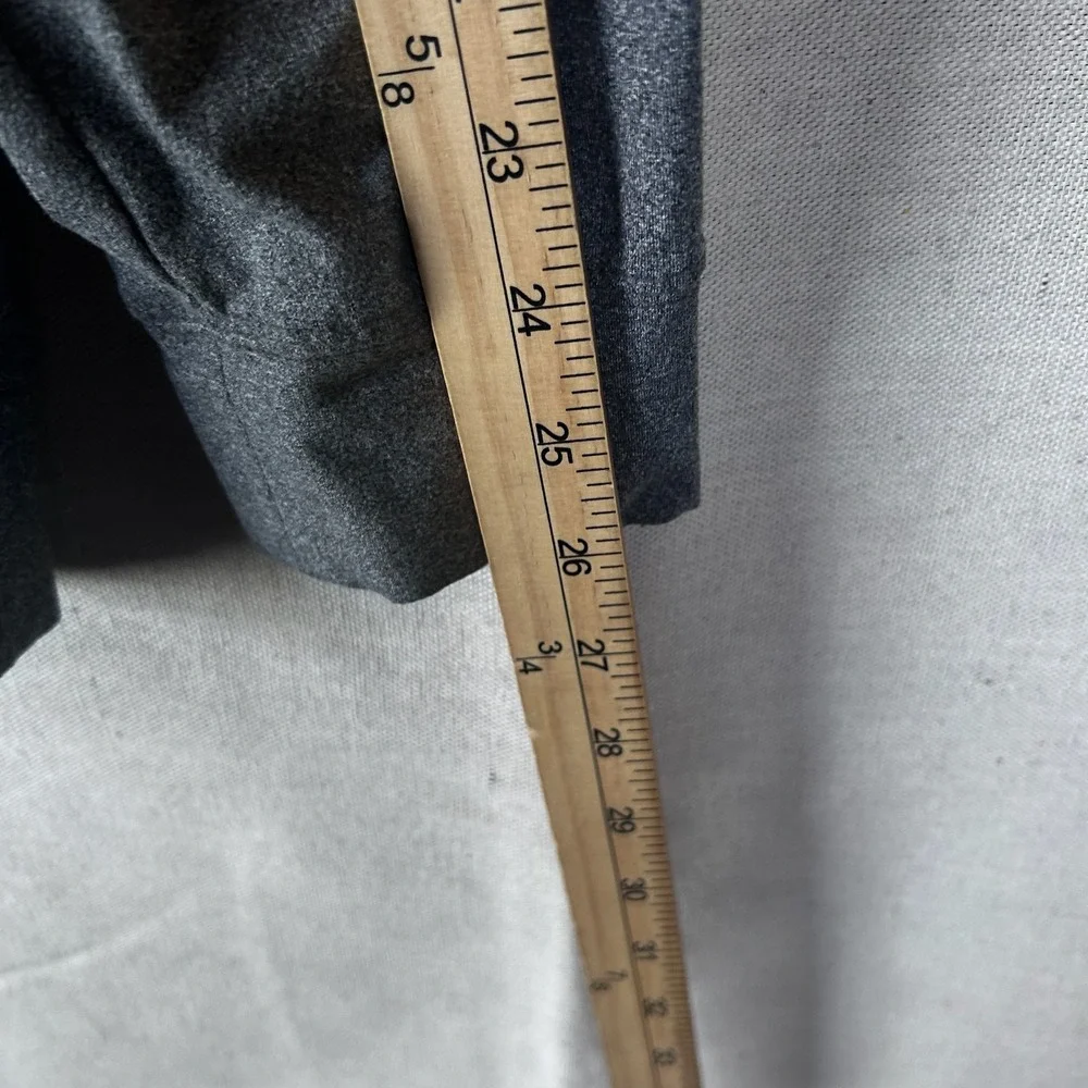 Straight Down Mens XXL Gray Heather Quarter Zip Golf Pullover Performance Shirt‎